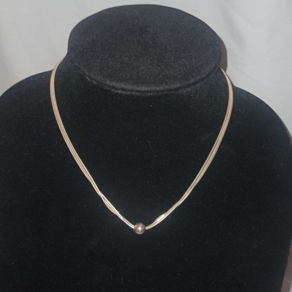 "Thoreau" Sterling Silver Necklace By Silpada 16"